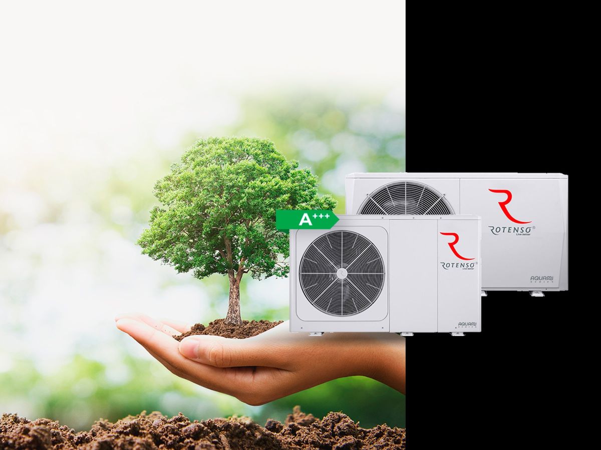 rotenso aquami monoblock - ekologiczna pompa ciepła